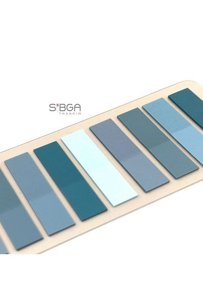 sibga tasarım Transparent Colored Postit Post-it Post ItBookmark Bookmark Postit Sticker Note Paper 200 Sheets
