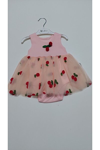 Nayinom Hera Baby Kirazlı Elbise