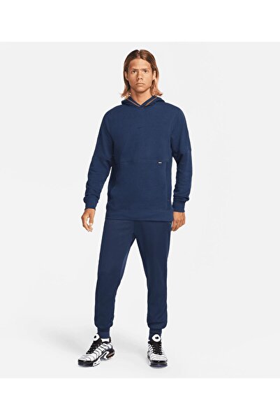 Nike Капюшон Комір Синій Чоловічий Світшот DC9024-410 M NK FC FLC HOODIE