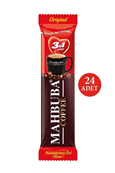 Mahbuba 3ü1 Arada Hazır Kahve 24x18gr