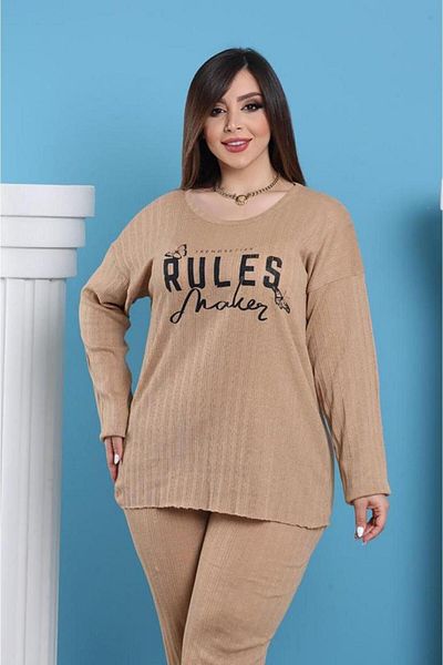 Freeista Plus Size Pajama Set