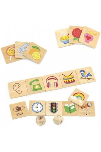 Viga Learning Senses Puzzle Set