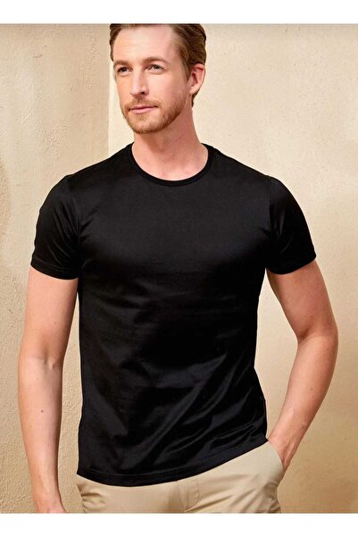 KOZİA OUTDOORS Unisex Μαύρο Oversize T-Shirt με φαρδιά γραμμή