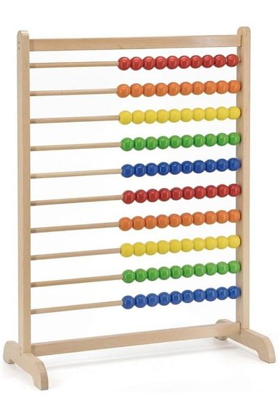 Viga Educational Giant Standing Abacus for Kids Ages 3+ Years