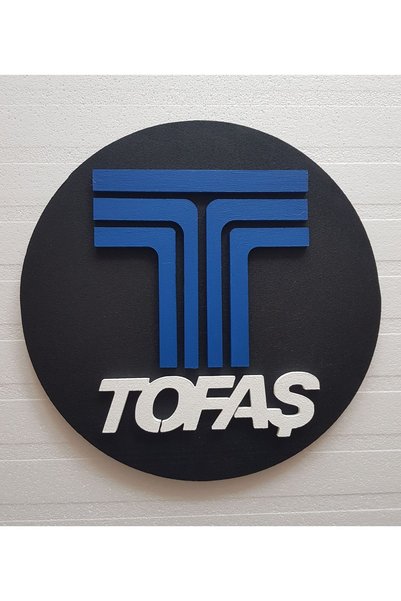 Uyarstrafor Tofaş Vehicle Logo Decorative Wall Ornament