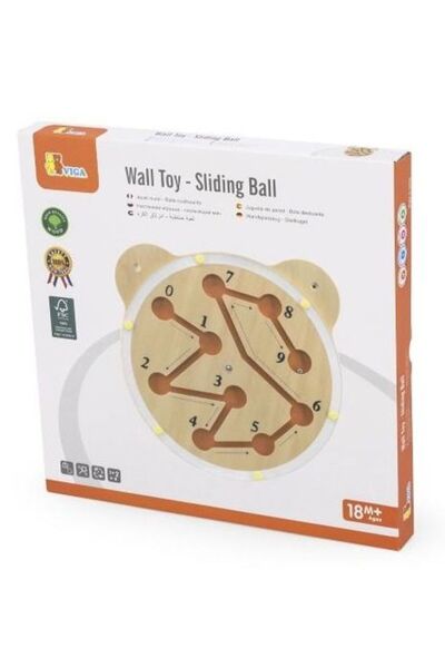 Viga Wall Toy - Sliding Ball