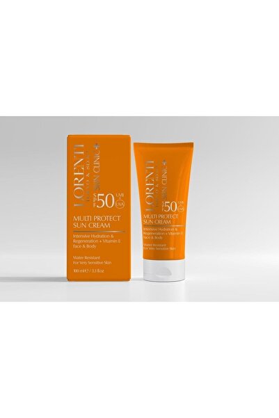 LORENTİ Yüz Ve Vücut Güneş Kremi Spf 50 100ml
