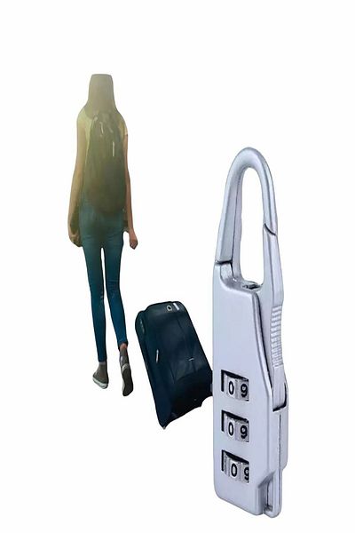 LİDERSAN ÇELİK Combination Lock Cabinet Suitcase Safe Box Piggy Bank Combination Lock 1 Piece