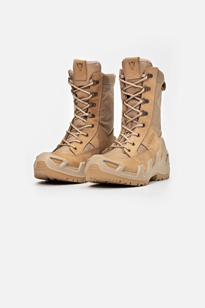 Vaneda 1203 V-CLUTCH ON DUTY NUBUK ERKEK BOT BEJ