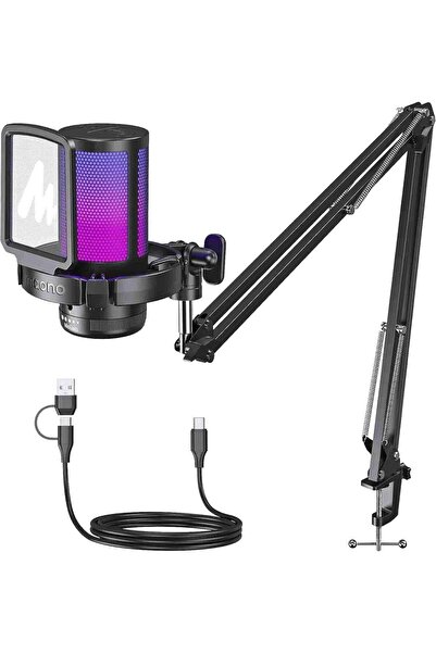 MAONO DGM20S Gamerwave Condenser USB Oyun RGB Mikrofonu