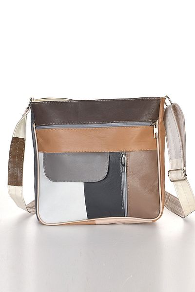 fubileather Geantă de umăr Ala Daily din piele naturală pentru femei