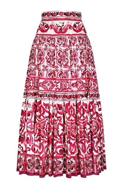 BRGCLOTHING Imported Patterned Women's Summer Skirt
