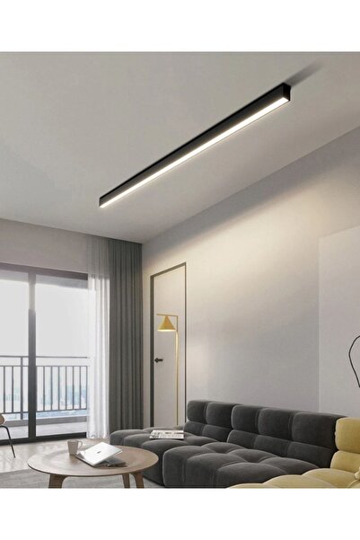 burenze Cata Marka 1. Sınıf Kalite Modern Lineer Led Tavana Sıfır Led Avize G...