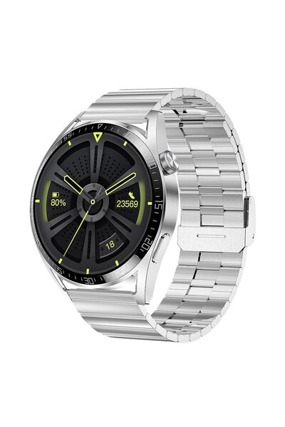 CONOCER Amazfit GTR 2 - GTR 2e - GTR 47mm Compatible High Quality Bamboo Model Metal Cord Strap