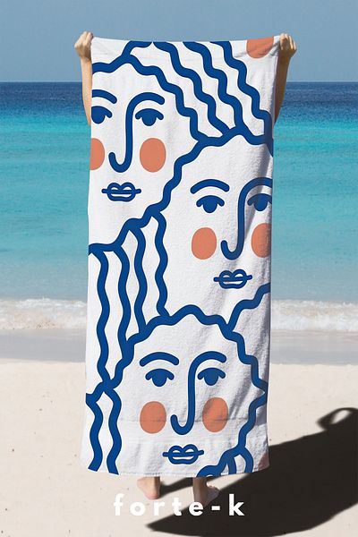 Fortek Home 75x150 CM Large Size Beach Towel
