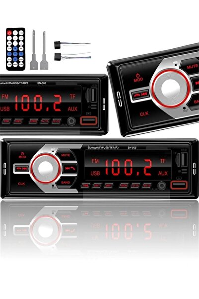 goldixpir Sn 505 Bluetooth Oto Teyip Araba Teyibi ,bluetooth,usb,sd,aux,iso S...