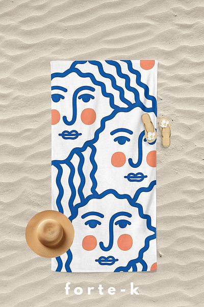 Fortek Home 75x150 CM Large Size Beach Towel