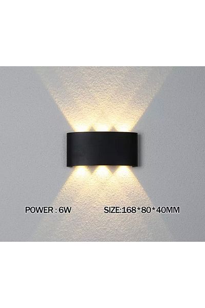 Fico Home Modern Design Imported LED Sconce Indoor and Outdoor Use Adds Stylish Visuality