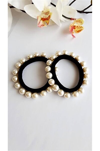 Masal Giyim Cataramă mare de cauciuc cu perle albe pentru femei Kp0558