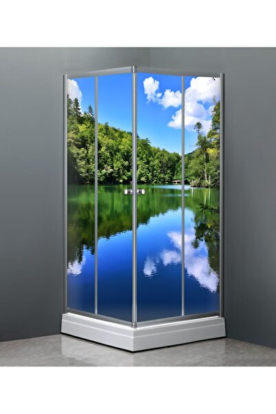 Özbey Reklam Banyo Duşakabin Kaplama Folyo Sticker Ord-109