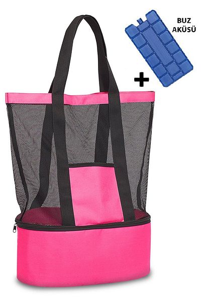 Ankaflex Pink Frosted Beach Bag