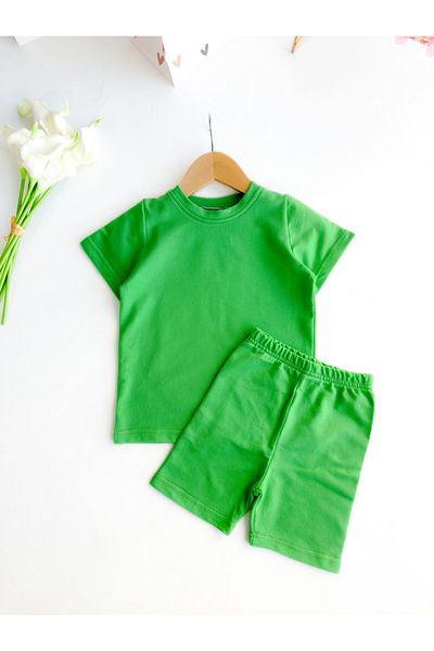 Momsbrand T-shirt and Shorts Set