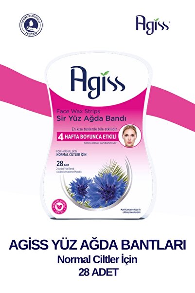 AGISS Sir Yüz Ağda Bandı 28'li Normal Ciltler