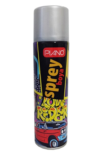 Mahi Max Piano Gümüş Sprey Boya - 200 Ml Tam Dolum