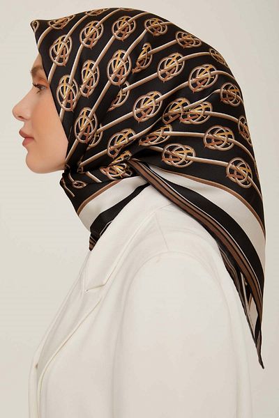 Armine Μεταξωτό μαντήλι Twill - Nostalgia 8822d-03