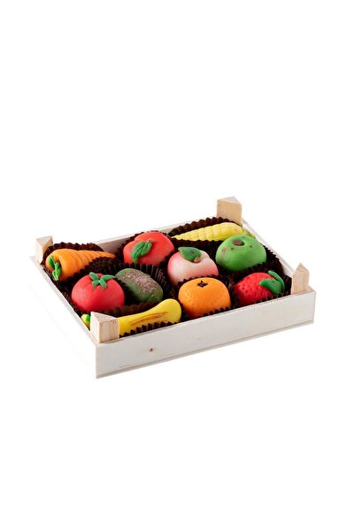 Şekerci Cafer Erol Meyve & Sebze Şeklinde Karışık Marzipan Badem Ezmesi  No:2