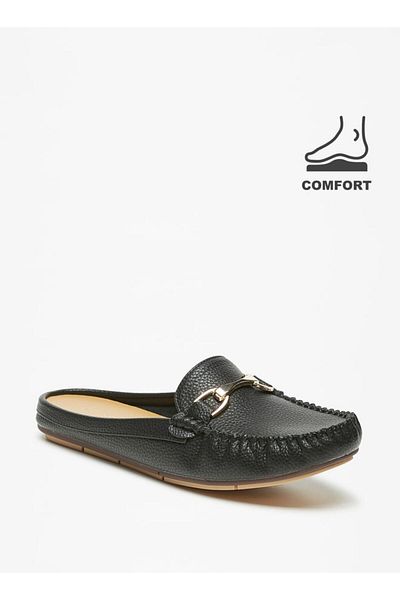 Le Confort صندل مريح سهل الارتداء بلكنة معدنية