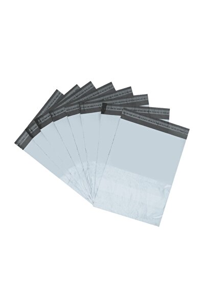 ustuneyok Baskısız Gri Cepli Kargo Poşeti - 24x30 5 - 1000 Adet
