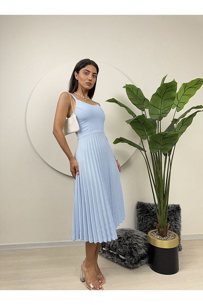 GİZONLY Rochie Midi Adunată