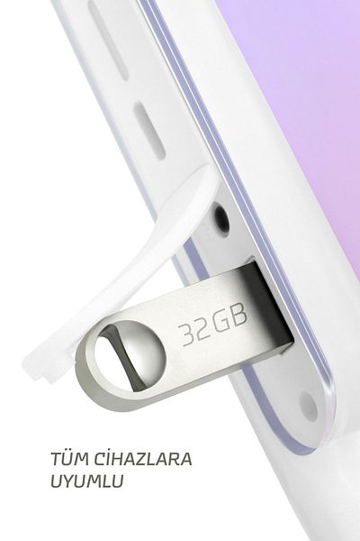 Maxron ذاكرة فلاش سعة 32 جيجابايت، هيكل معدني، ناقل بيانات ذاكرة USB آمن
