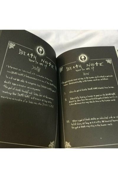 TEEMOOD PIRATE PARROT Death Note Death Notebook