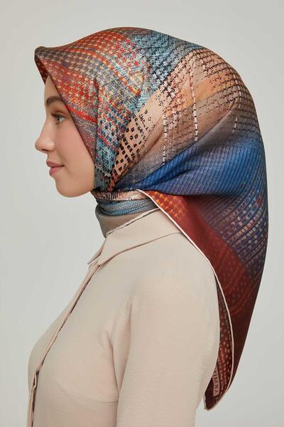 Armine Nostalji Serisi Ipek Sura Eşarp 8602ds-33