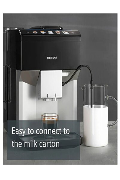 Siemens Tam Otomatik Kahve Makinesi EQ500 classic Inox silver metallic