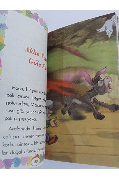 Yakamoz Yayınları Şeftali Kokulu Masallar. Ayraçlı Kokulu Kitap. Midi Boy (11,5x17,5cm). 192 Sayfa