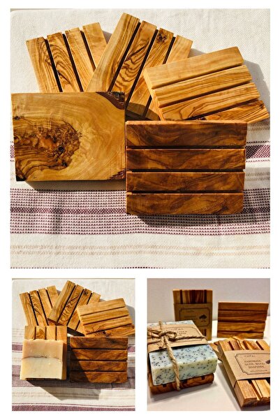 Egeflora El Yapımı Zeytin Ağacı Sabunluk