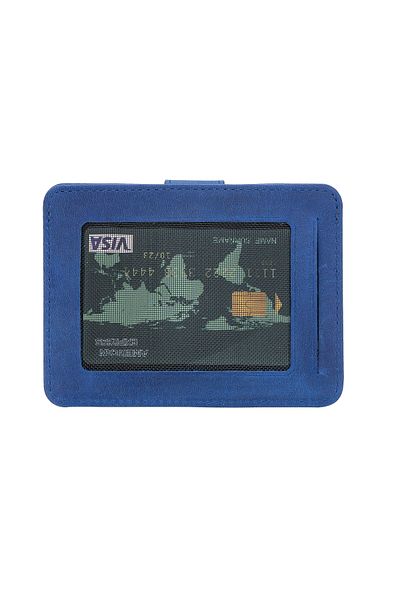 Lev Leather Premium Γνήσιο Δερμάτινο Μινιμαλιστικό Πορτοφόλι Πιστωτικής Κάρτας - Πολυχρηστικό Πορτοφόλι