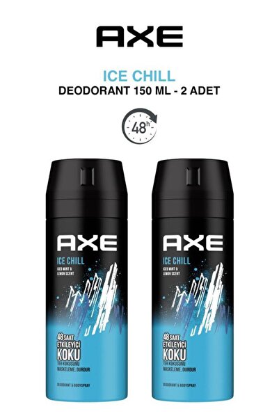 Axe  Erkek Deodorant Sprey Ice Chill 150 ml X2