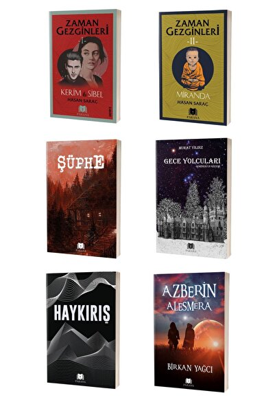 Parana Yayınları Korku Gerilim Seti | 6 Kitap Takım