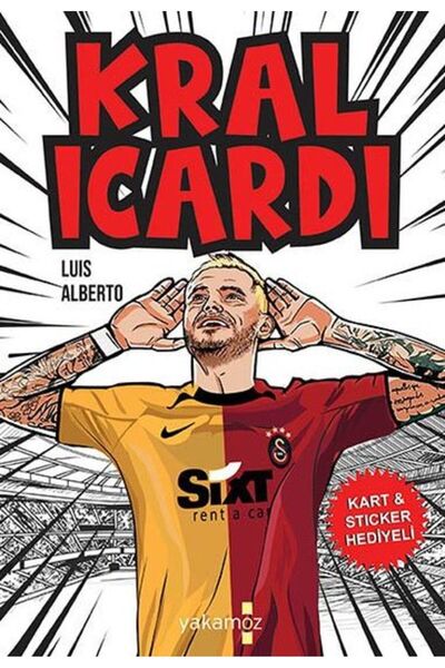Yakamoz Yayınları Kral Icardi - Kart ve Sticker Hediyeli