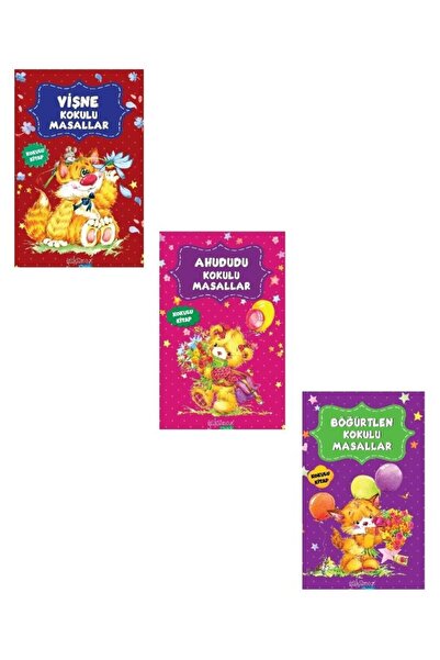 Yakamoz Yayınları Kokulu Masallar Seti Yeni Kapak 3 Kitap (vişne Kokulu-ahududu Kokulu-böğürtlen Kokulu)