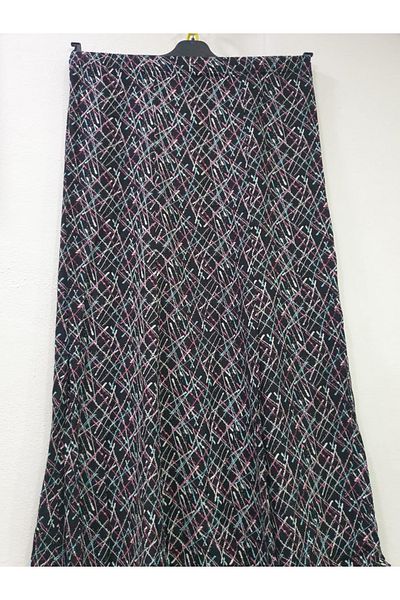 sercan konfeksiyon Women's Fish Model Viskose Fabric Skirt