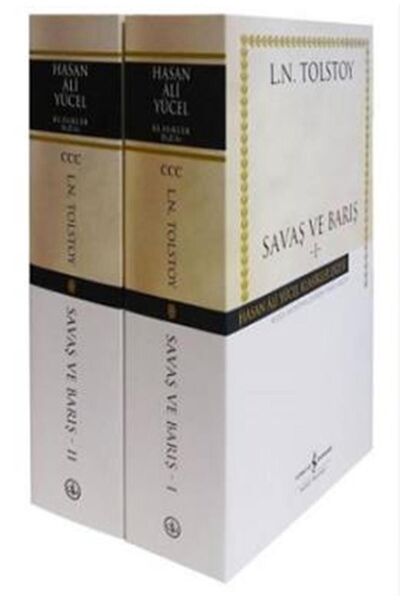 TÜRKİYE İŞ BANKASI KÜLTÜR YAYINLARI Hasan Ali Yücel Klasikleri - Savaş Ve Bar...
