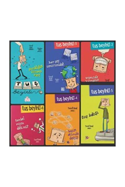 Nesil Yayınları 1-2-3-4-5-6 مجموعة كتب مع مفتاح الدماغ / يوسف عصا / غلاف فني