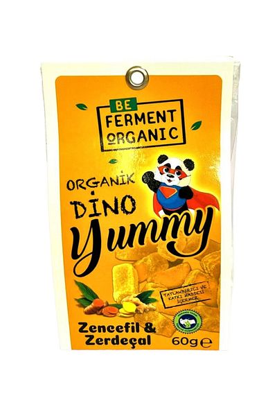 Beferment Organic Ginger and Turmeric Yummy - Organic 60 g