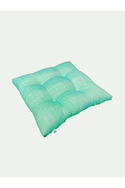 Mazi Home وسادة أرضية مزخرفة مقاس 80 سم × 80 سم باللون الأخضر