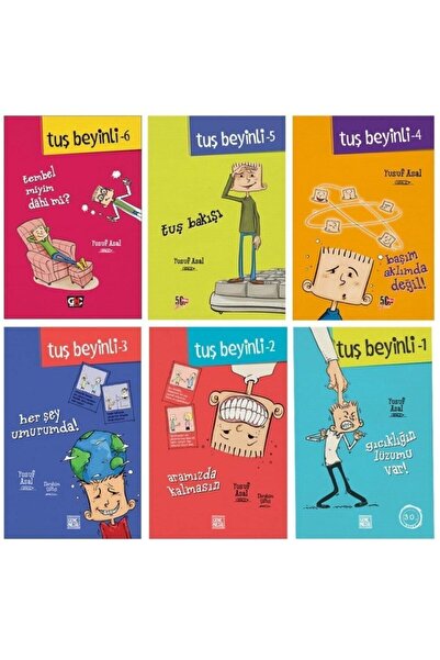 Genç Nesil مجموعة كتب مع مفاتيح الدماغ (6 كتب) يوسف عصا